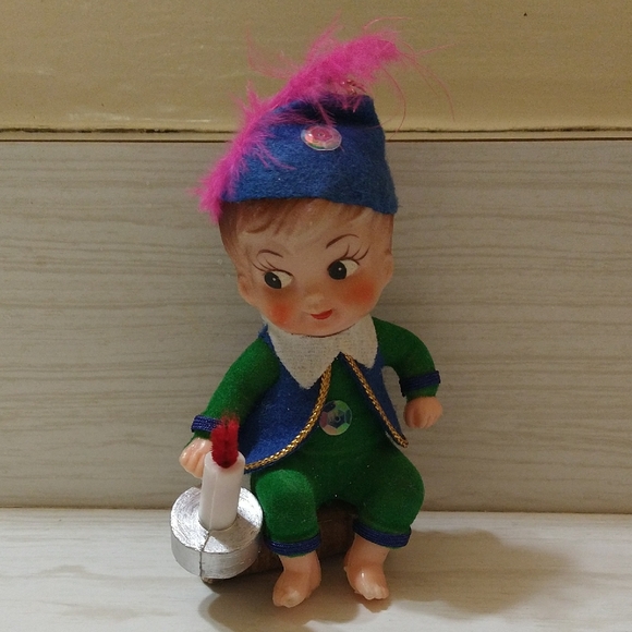 Other - Vintage 1950s/60's "Jack Be Nimble" Christmas Ornament/Shelf Sitter